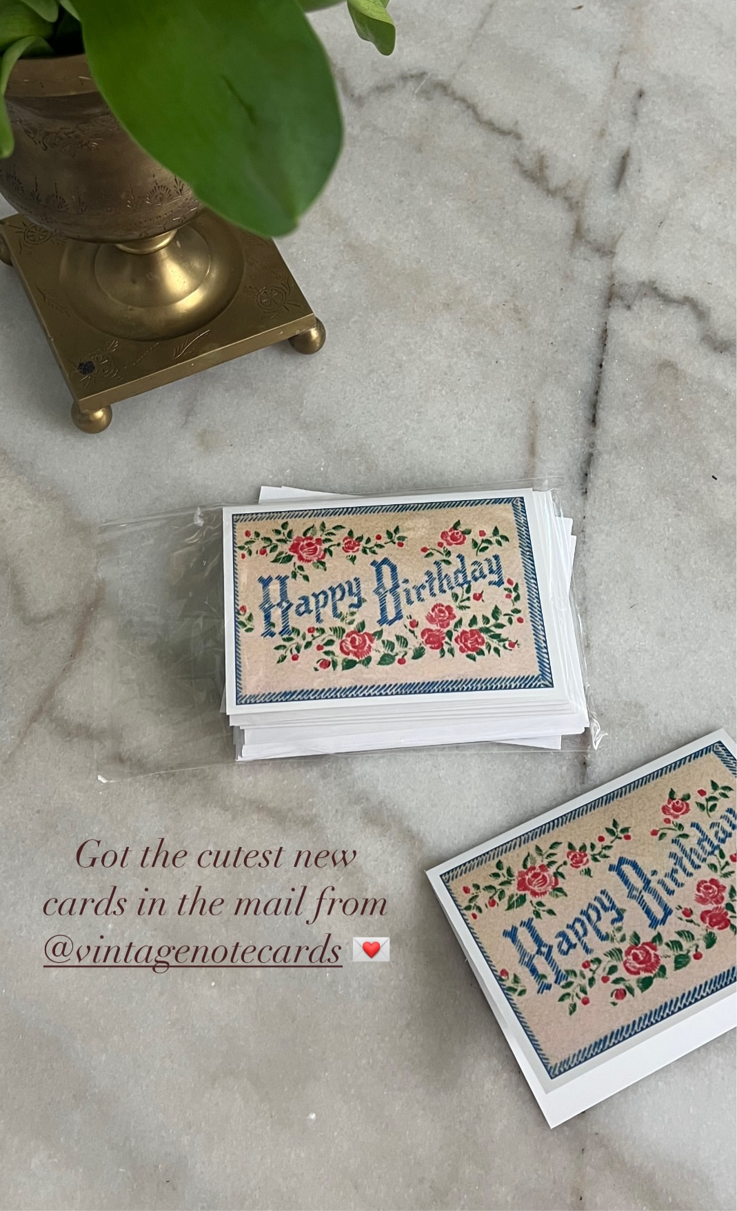 Birthday Greeting Card Set