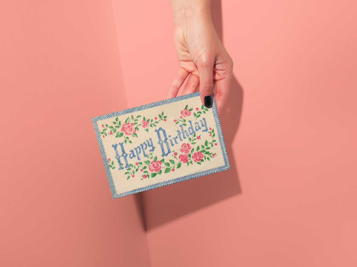 Birthday Greeting Card Set